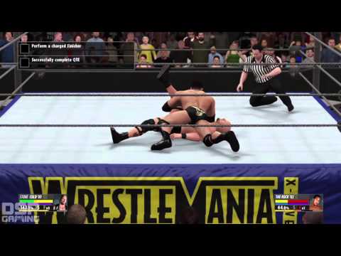 WWE2K16 2K Showcase: Raise Some HELL pt25 - WM17 vs. the Rock