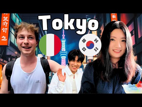 FINALLY I Met OmeTV Friends While Speaking Multiple Languages in Tokyo! 🇯🇵