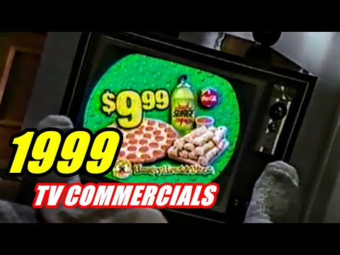 Half Hour of 1999 TV Commercials - 90s Commercial Compilation #48
