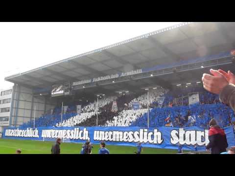 Arminia Bielefeld vs. Preussen Münster 17.03.2012 Choreo