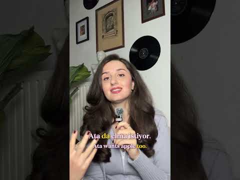 Turkish Locative Case (-de/-da)