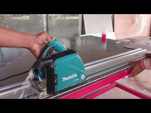Testing CA5000 Makita Aluminium Groove Cutter