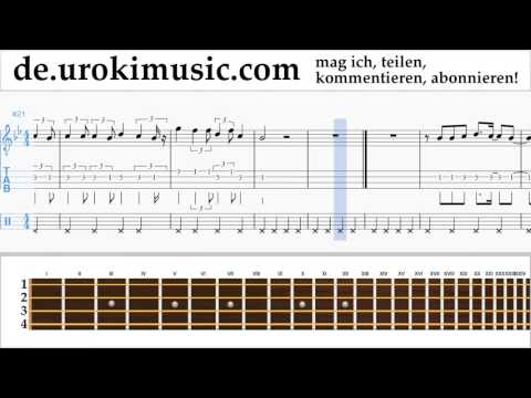 Banjo Lernen (Irischer Tenor) Lukas Graham - 7 Years Tabulatur Teil#2 um-i995