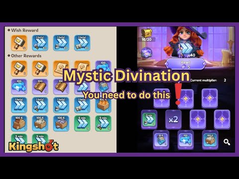MYSTIC DIVINATION GUIDE! Best Tips & Tricks to Get INSANE Rewards | Kingshot Event