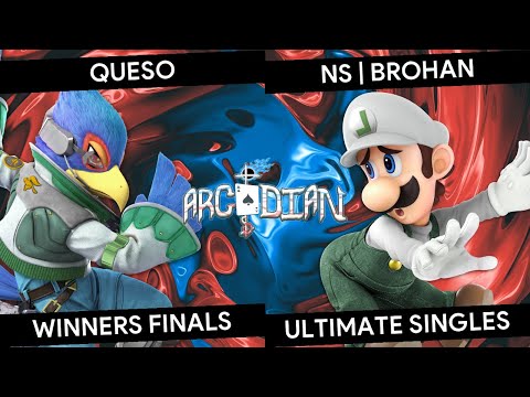 New England Ultimate Arcadian 2025 - Queso (Falco) vs NS | Brohan (Luigi) - Winners Finals