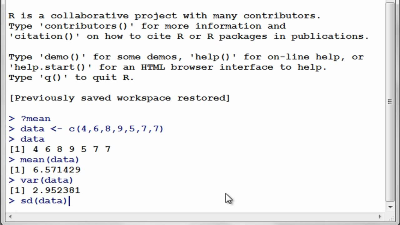 8 - R Programming Tutorial: Introduction to R