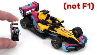LEGO Speed Champions F1 Academy car review! Unexpected prints 👍and price 👎 #NotSponsored 77258
