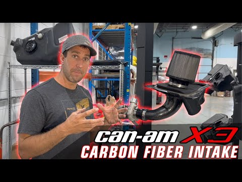 NEW Can-Am X3 High Flow Carbon Fiber Intake Kit From RPM! Huge Power Gains!!