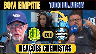 REAÇÕES GREMISTAS assim foi a reação do Farid e do Bagé entre Grêmio x Mirassol