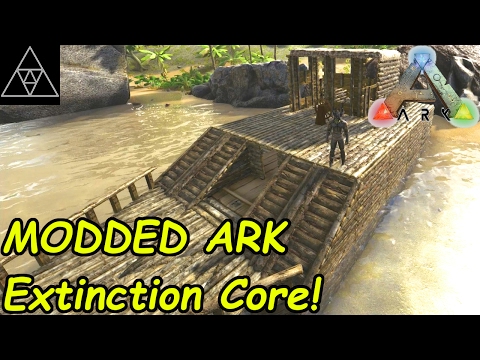 ARK Extinction Core #002 ► Segel-Yacht in ARK? Tipps & Tricks für den Bootsbau! Advanced Rafts!