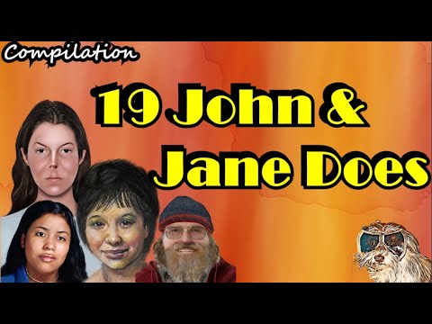 Compilation of 19 unidentified John and Jane Does