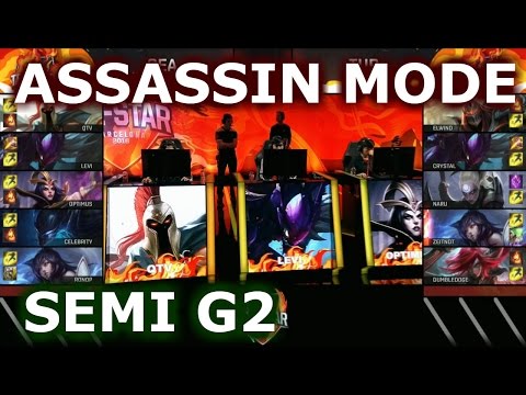 Turkey vs SEA Game 2 Assassin Mode | Semi Finals 2016 LoL IWC All-Stars Day 4 | Fire vs ICE