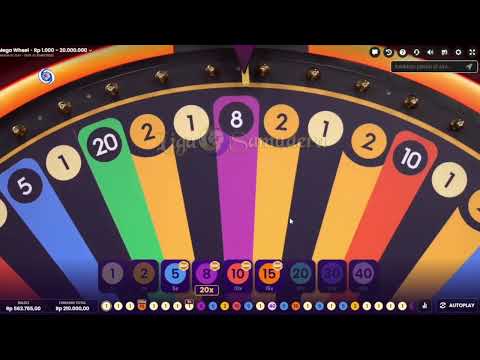 MEGA WHEEL SATU MOMENT  MELEDAK 16JETI !!