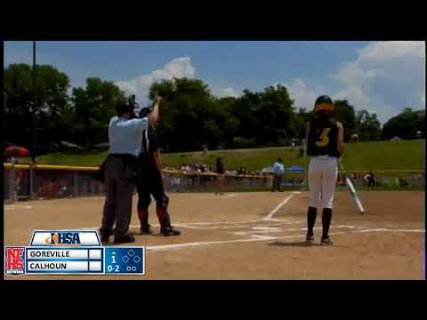 2017 IHSA Girls Softball Class 1A Championship Game: Goreville vs. Hardin (Calhoun)
