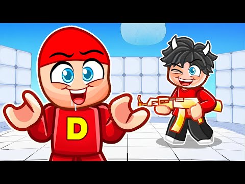 Vi Spiller Som NOOBS i Roblox Rivals!