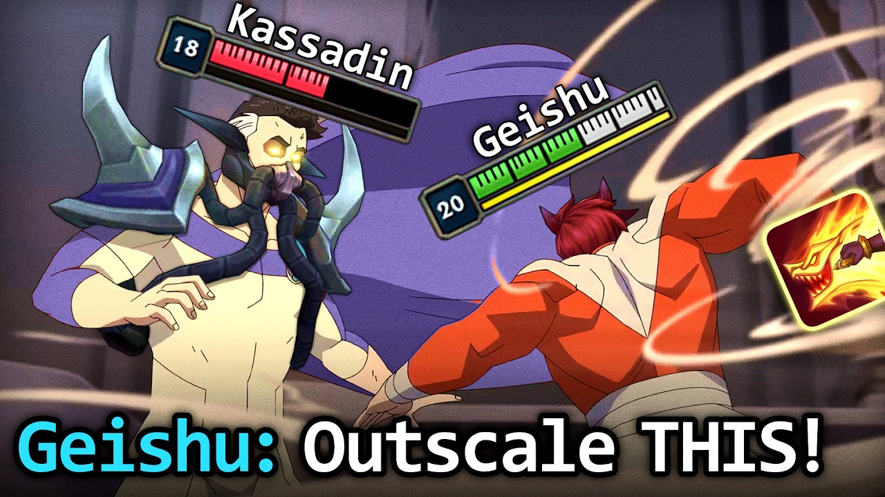 HIGH ELO KASSADIN THINKS HE CAN OUTSCALE SETT?!
