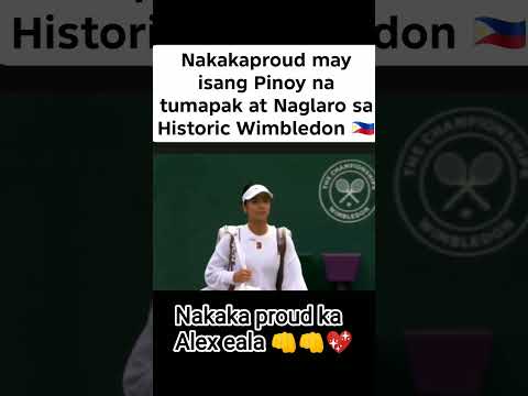 congrats Alex eala Nakaka touch naman Habang pinapanuod kang naglalakad congrats 💪💪👊👊🇵🇭🇵🇭💖💖