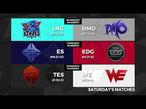LNG vs. LGD | ES vs. TES - Week 10 Day 3 | LPL Summer Split (2020)