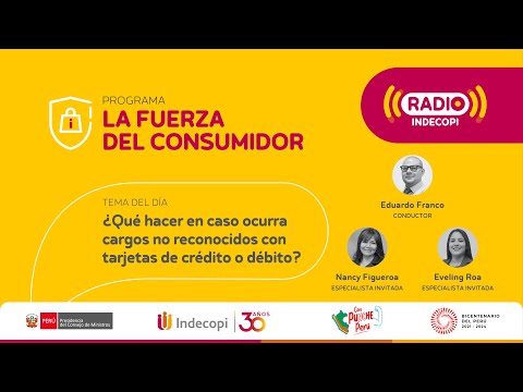 Qué hacer en caso ocurra cargos no reconocidos con tarjetas de crédito y/o débito