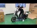 M2 mangosteen fat tire electric scooter 3000w 40ah 100km+ range Rooder Citycoco EU US stock