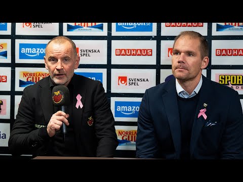Presskonferens | Luleå Hockey - Färjestad BK | 2023-10-19