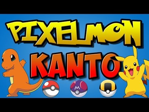 Minecraft Pixelmon Kanto Edition "Let's go!" - Episode 1