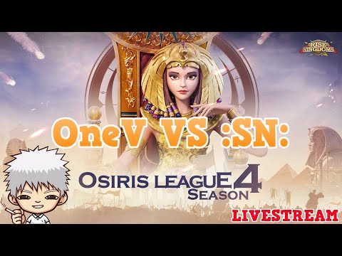 LIVE 12:45 UTC - Osiris League: OneV Vs :SN:! We're team :SN:! 671K VS 463F