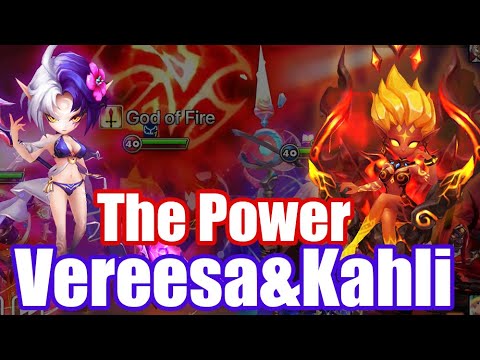 【Summoners War | Curry's RTA】The Power Vereesa & Kahli, this is trap and new style!!