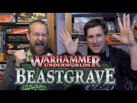 Underworlds Beastgrave Battle Report!  Grashrak's Despoilers vs Skaeth's Wild Hunt!