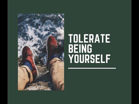 "Tolerate Being Yourself" | Mahatma Das