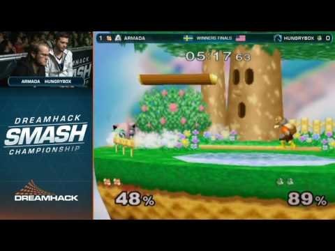 Smash - Alliance Armada vs. Liquid Hungrybox - Winners Semi-Final - DreamHack Winter 2016