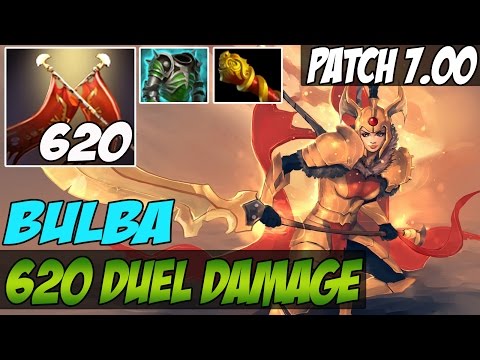 Patch 7.00: BuLba 7500 MMR Plays Legion COmmander WITH 620 DUEL DAMAGE - Dota 2