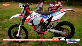 2016 KTM 350 EXC-F Sixdays walkaround and startup