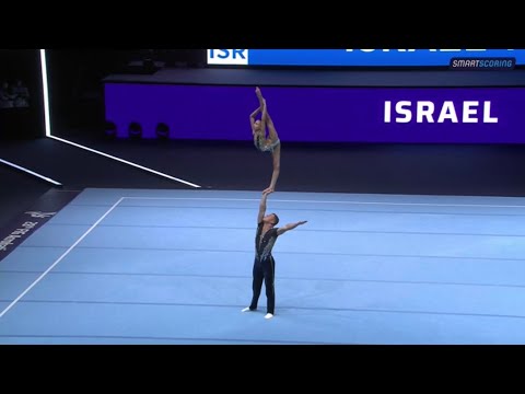 World Acrobatics Championship 2022 / Amy Refaeli and Jonathan Friedman MxP from ISR/ BAL