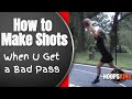 Bad Passes Shooting Drill How To Make Shots After Catching A Bad Pass