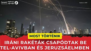 thumb for Irán átlépte A Vörös Vonalat, Izraeli Városokat Támad Rakétákkal, Trump Védelmet ígért