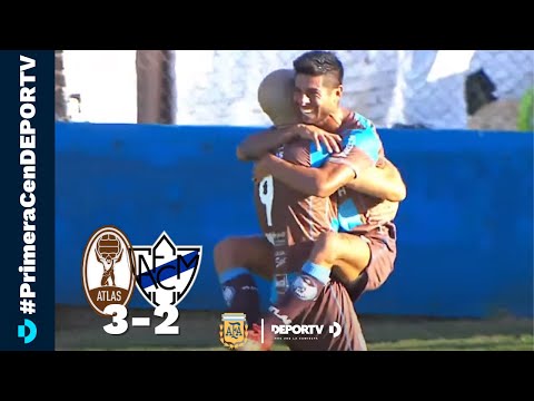 Atlas 3-2 Midland  - RESUMEN Y GOLES - Torneo Primera C - Fecha 5 - #PrimeraCenDEPORTV