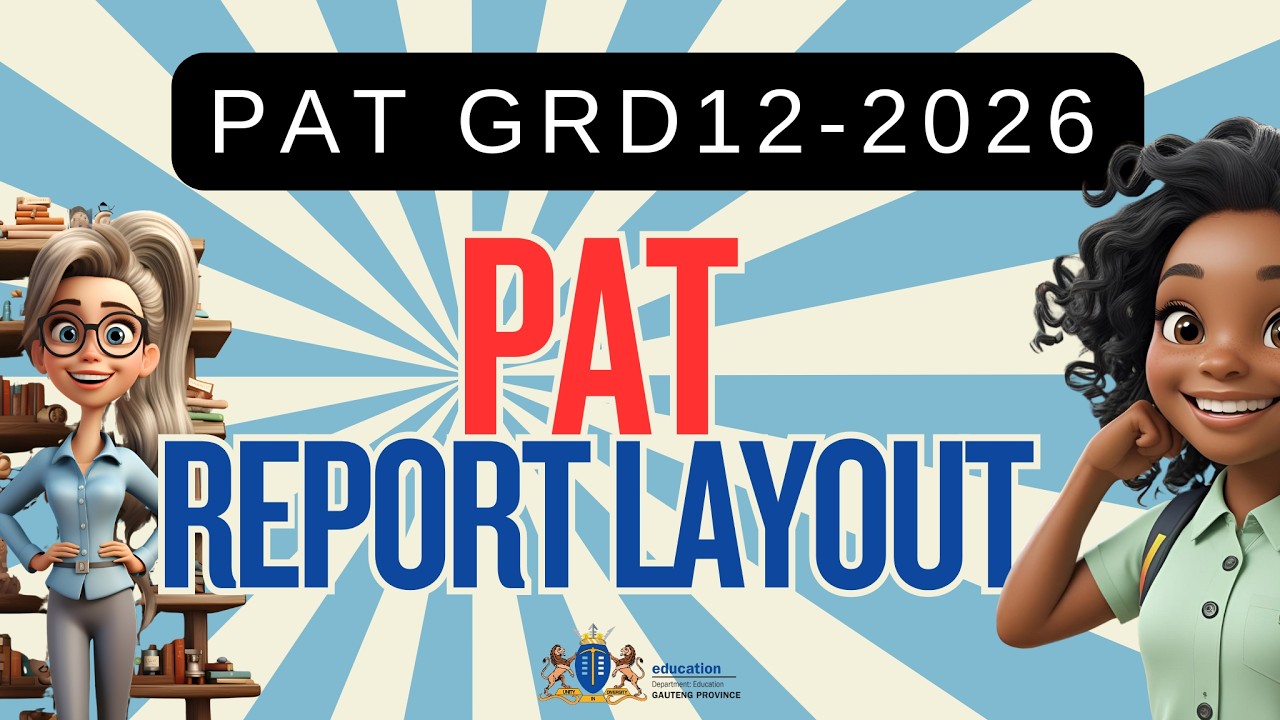 Mastering Report Layout – Grade 12 CAT PAT 2026 Phase 1