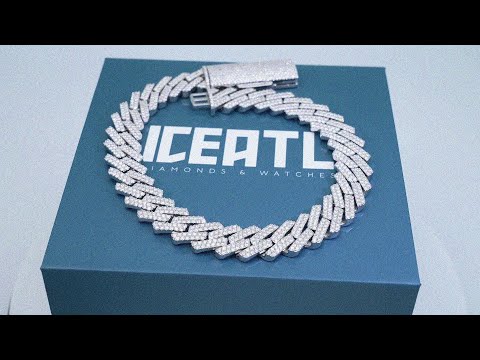 18mm VVS Moissanite Miami Cuban Link Chain - IceATL Men's Hip Hop Diamond Jewelry