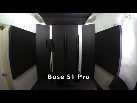 Bose S1 Pro, Bose L1 model 1S & Bose L1 Compact audio comparison