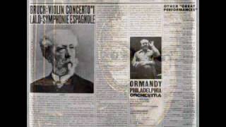 Isaac Stern: Symphonie Espagnole, Opus 21 in D minor (2) (Lalo, 1874) - CBS, 1963