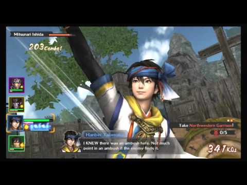 Samurai Warriors Chronicles 3 - Hanbei Takenaka Rare Weapon Guide