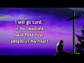 Here I Am, Lord with lyrics by  Collin Raye