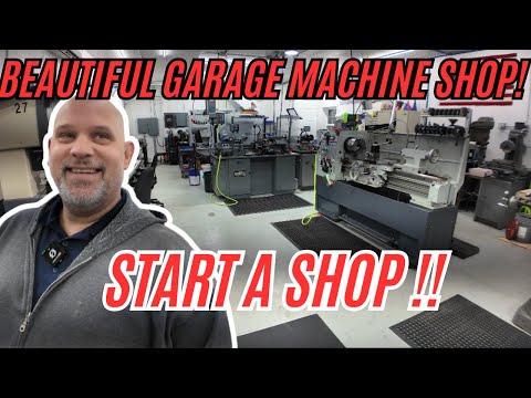 BEAUTIFUL Garage Machine Shop - Maple Lane Machine and Tool