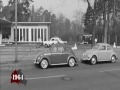 Driving In East And West Berlin 1964