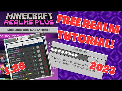 TNT Gamez - How To Get Free Minecraft Realms 2023! [mcpe, xbox, ps4, pc] (UPDATED 1.20+ Tutorial)