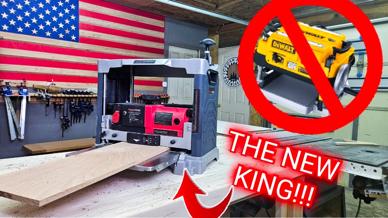 Another Contender for THE BEST Planer On The Market! Dewalt Overthrown?