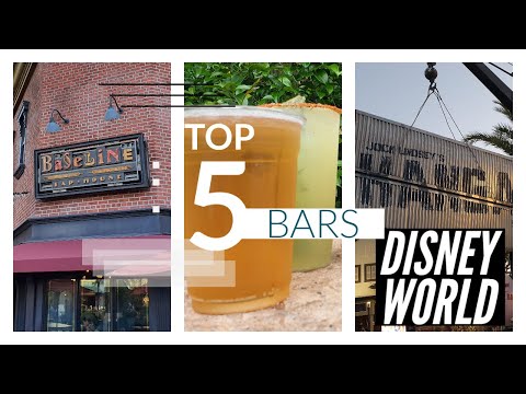 Our Top 5 Bars in Walt Disney World