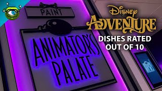 Rating The Dinner At Animator’s Palate On The Disney Adventure Singapore Cruise