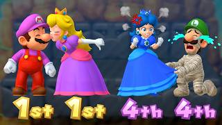 【マリオパーティ10】4人のミニゲーム対決！マリオ VS ピーチ VS ルイージ VS デイジー 4K UHD